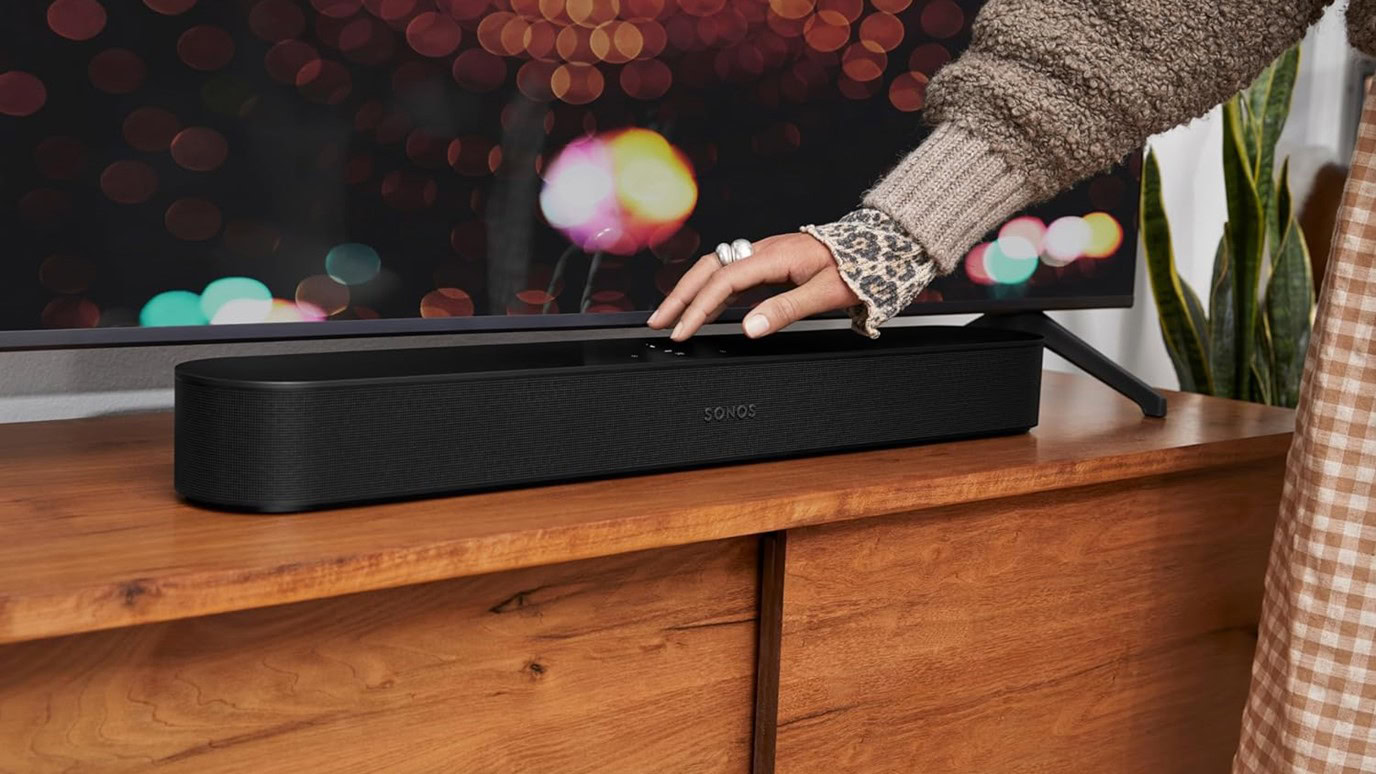 Imagem promocional do Sonos Beam Gen 2