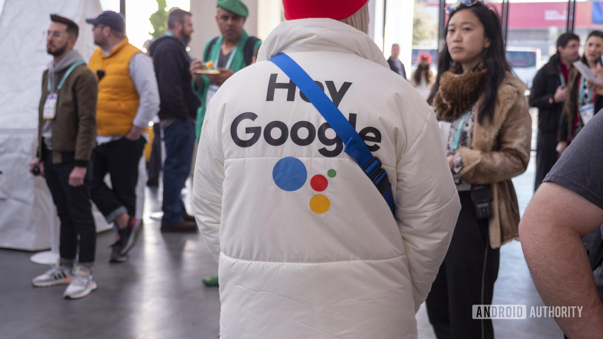 ei, jaqueta do Google na CES 2020