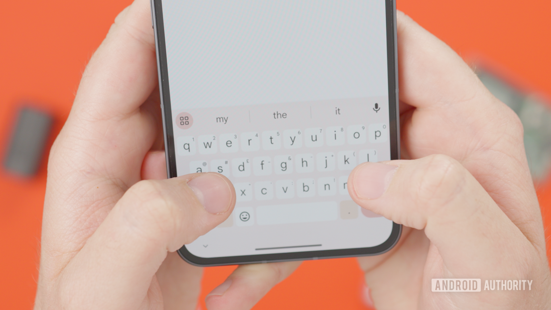 Gboard no telefone nada 2 Gboard no telefone nada 2