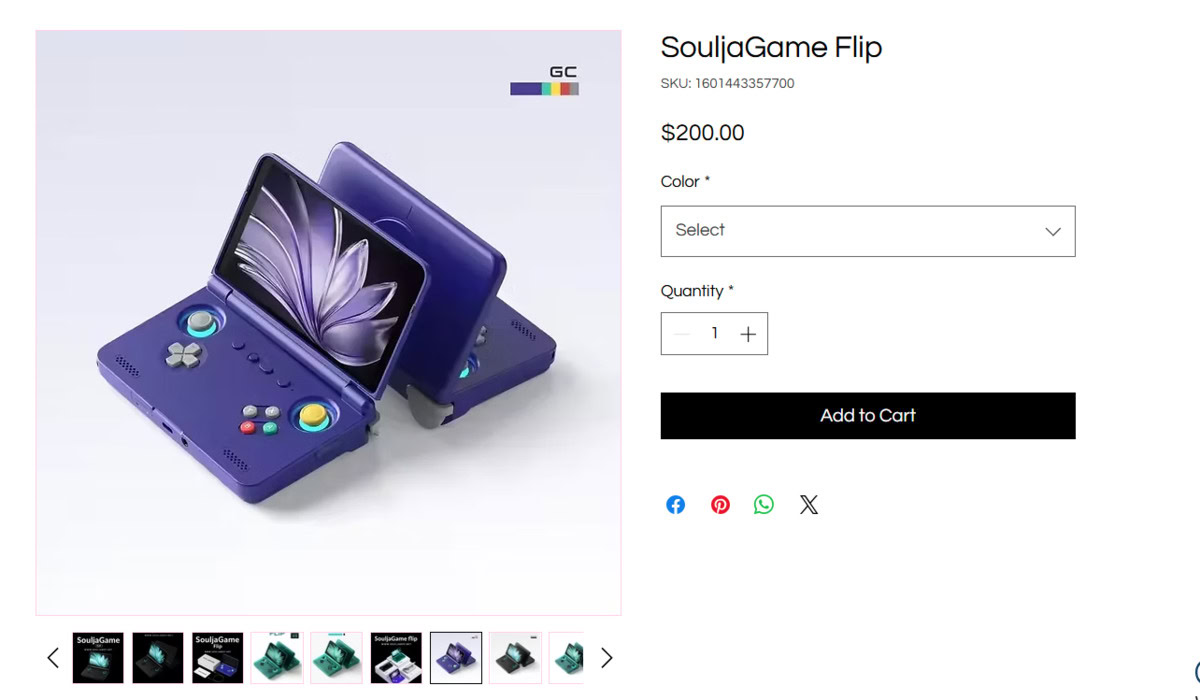 SouljaGame Flip novo preço