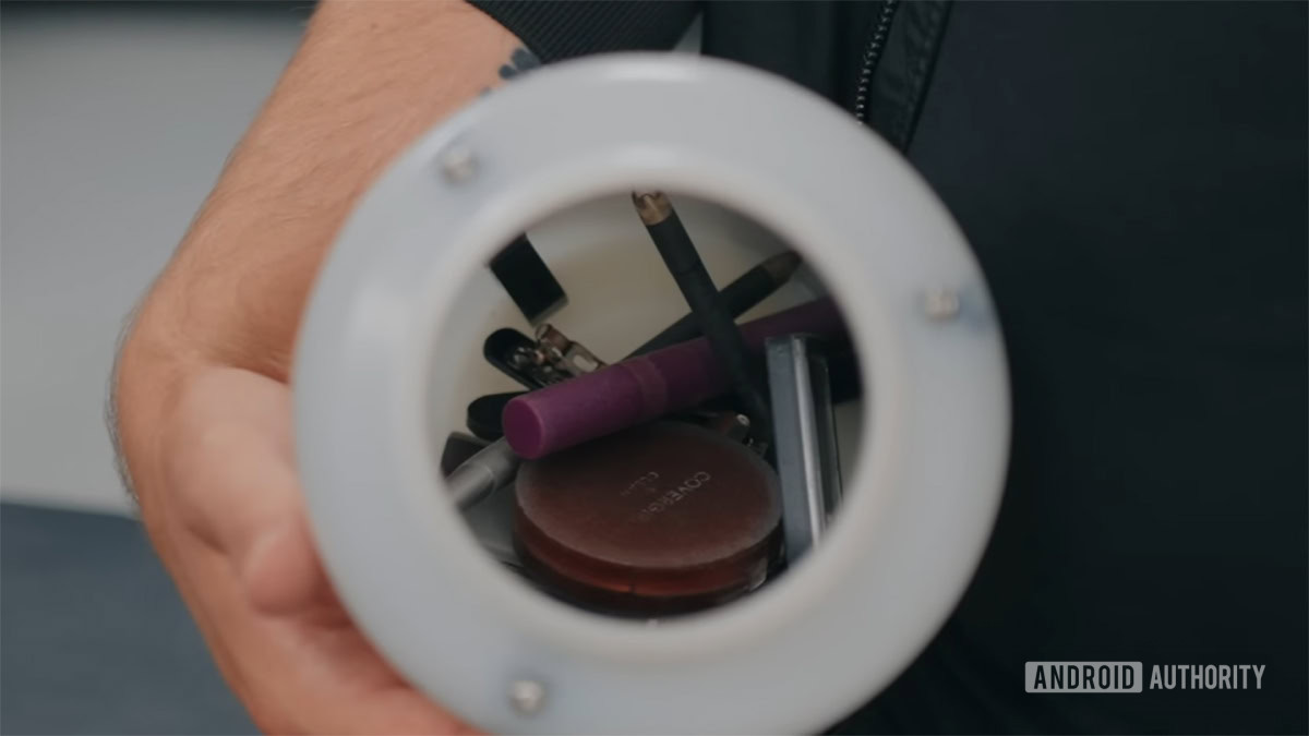 Teste de saco Corning