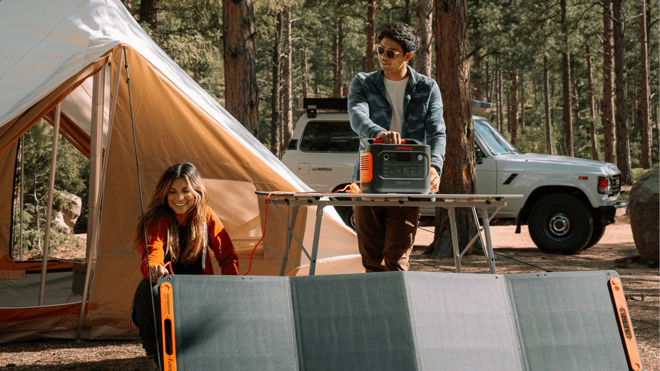 Central elétrica portátil Jackery Explorer 1000 V2 para acampamento Central elétrica portátil Jackery Explorer 1000 V2 para acampamento