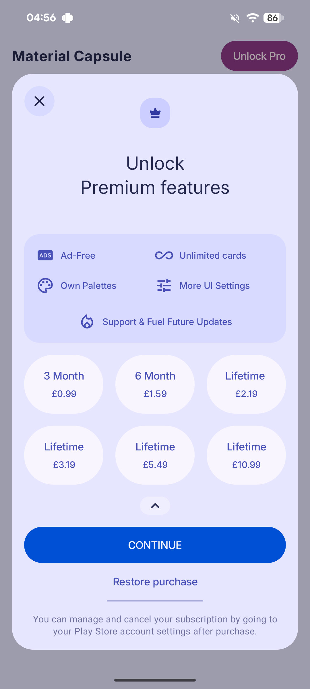 Cápsula de material (9) Cápsula de material (9)