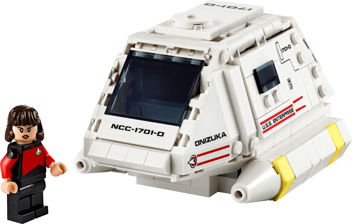 Lego Enterprise Shuttlecraft Ro Laren