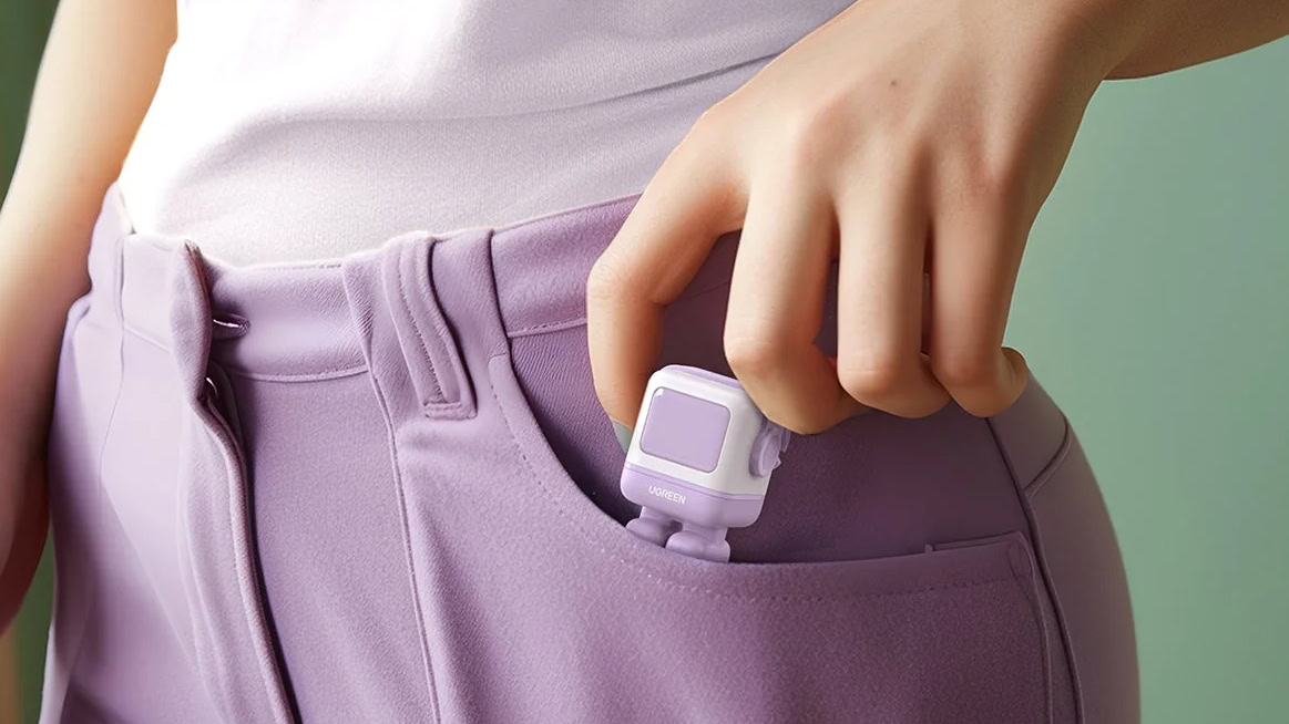 Carregador UGREEN Uno 30W em roxo Carregador UGREEN Uno 30W em roxo