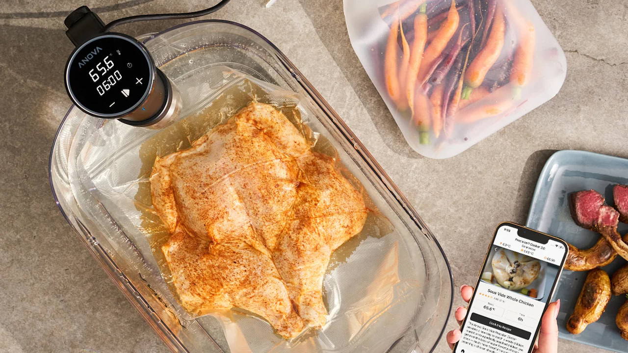 Cozinhar frango com Anova Precision Cooker 3.0 Cozinhar frango com Anova Precision Cooker 3.0