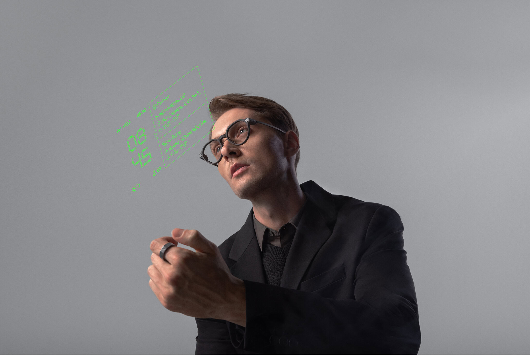 Even Realities G2 R1 Heads Up Display