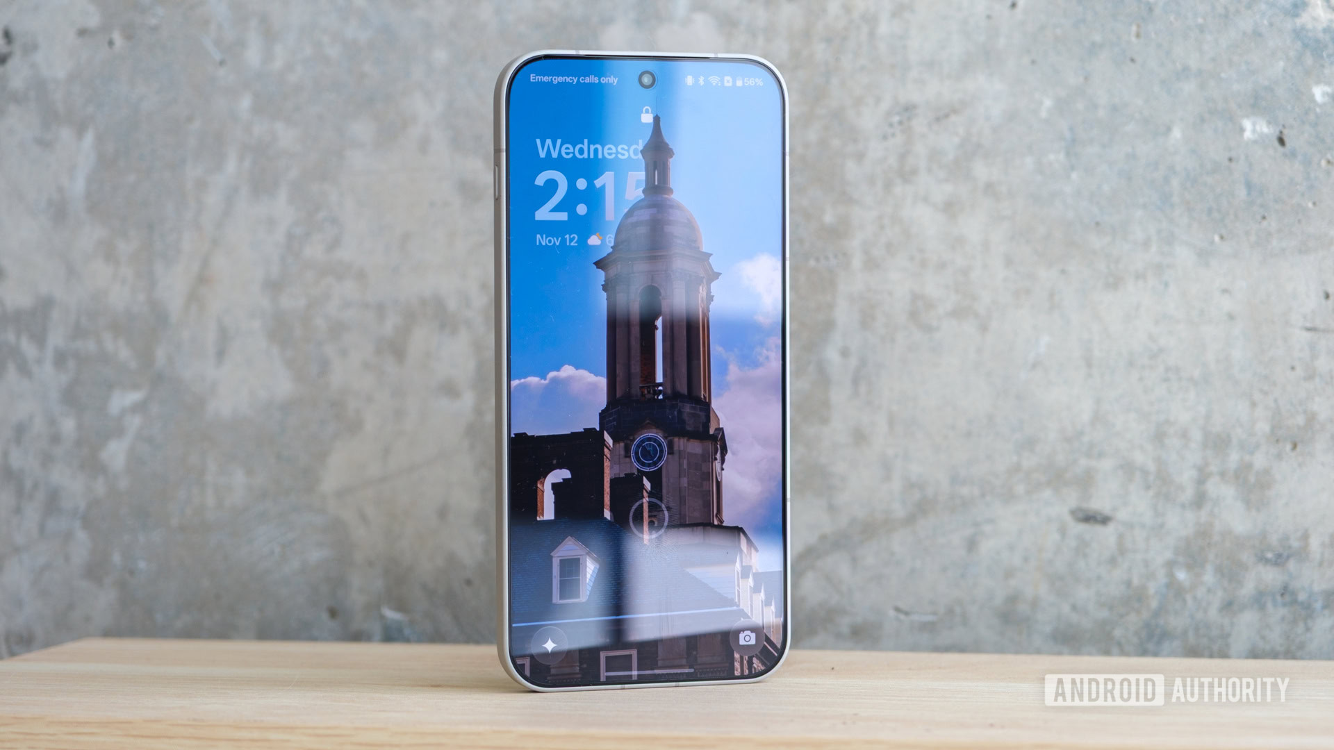 Posição da tela de bloqueio do OnePlus 15 Posição da tela de bloqueio do OnePlus 15