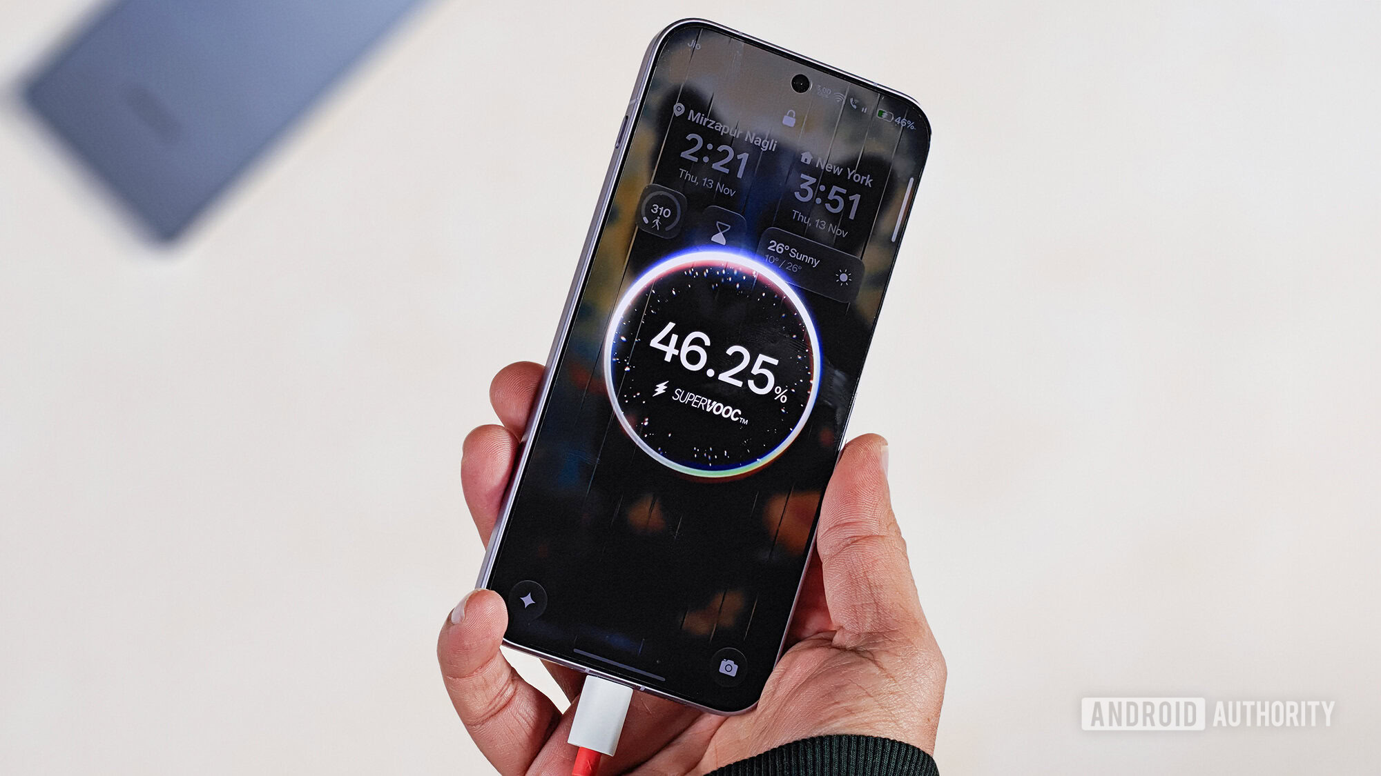 Carregando OnePlus 15