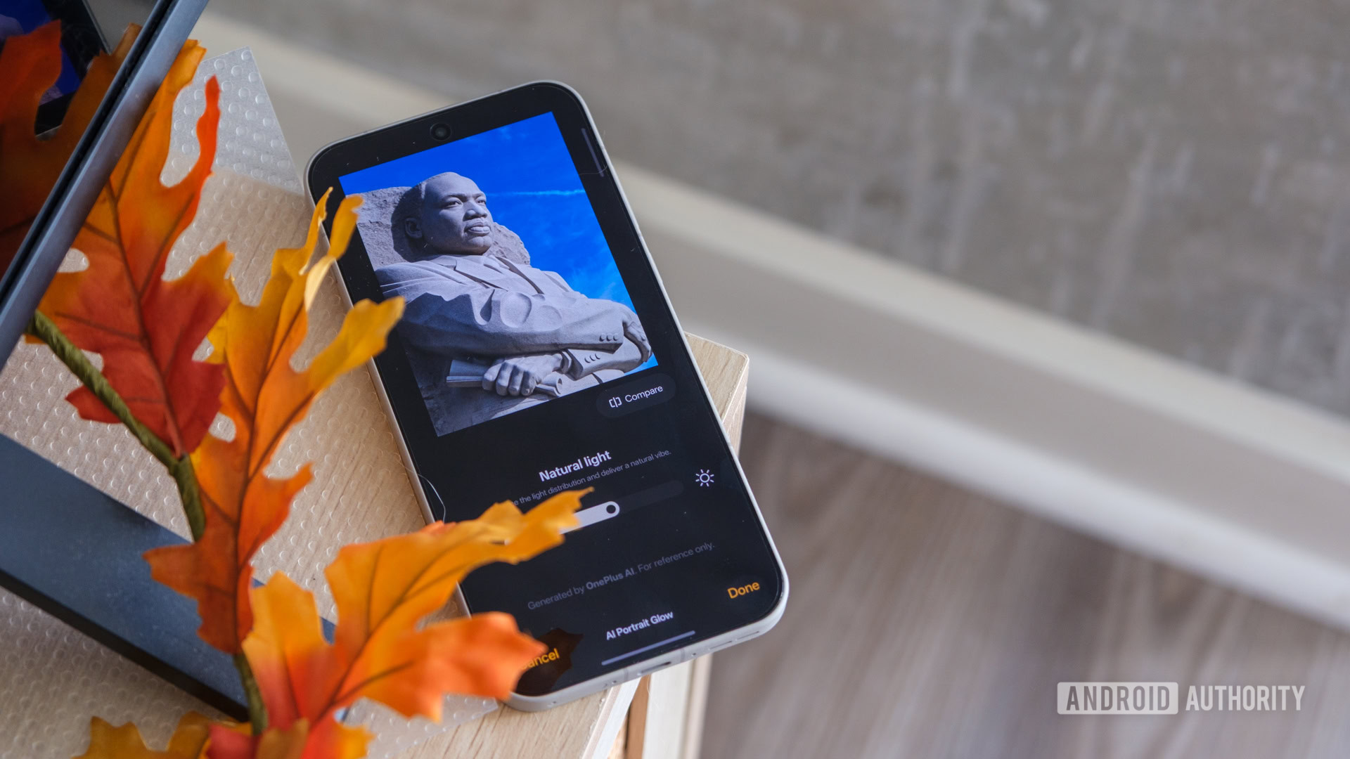 Brilho de retrato AI do OnePlus 15 Brilho de retrato AI do OnePlus 15