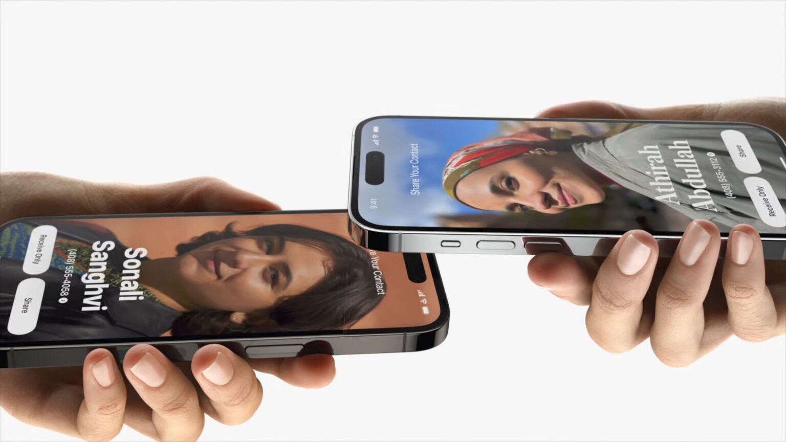 Aqui está sua primeira olhada na versão do NameDrop para Android