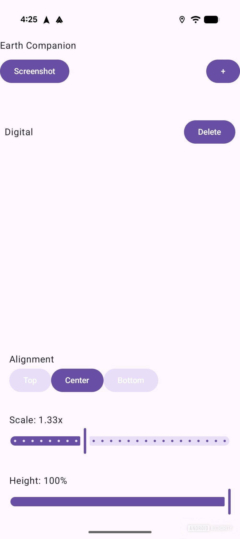 widgets automáticos android interface do usuário 2