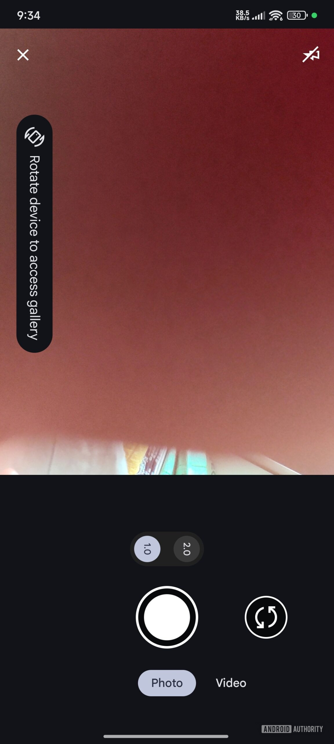 Bug de rotação automática do Mensagens do Google na interface da galeria (2)
