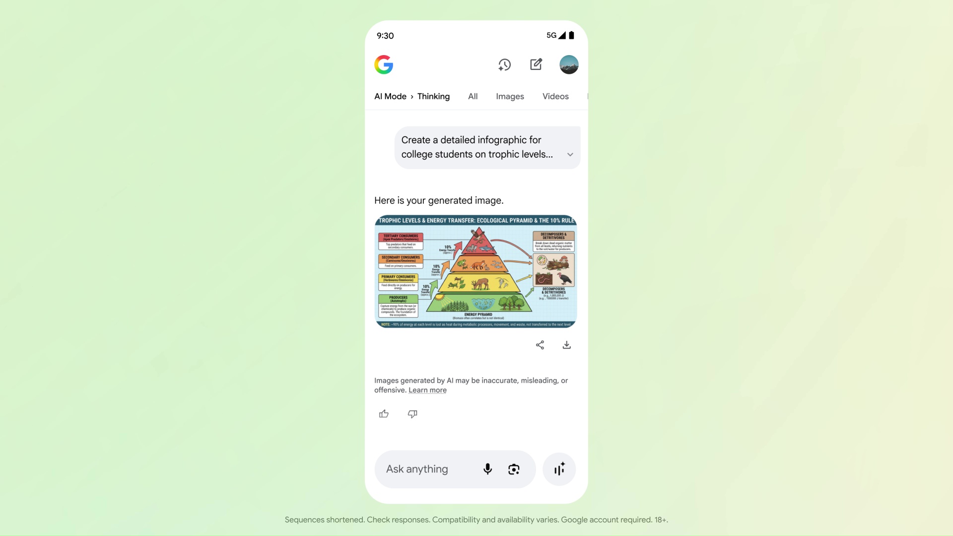 Usando Nano Banana Pro no modo AI para pesquisa Usando Nano Banana Pro no modo AI para pesquisa