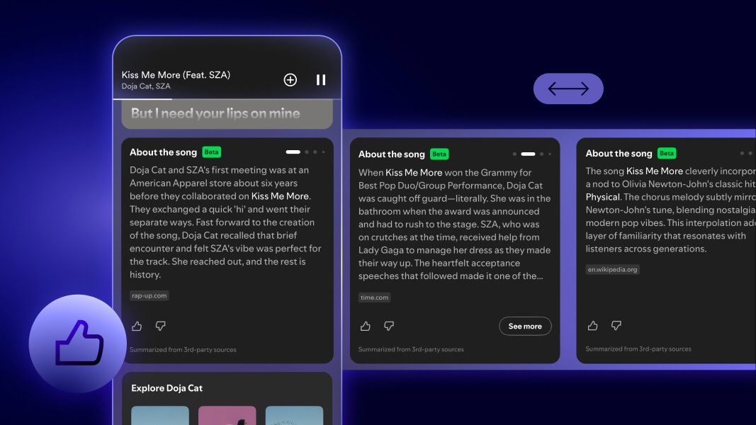 Spotify Sobre a música
