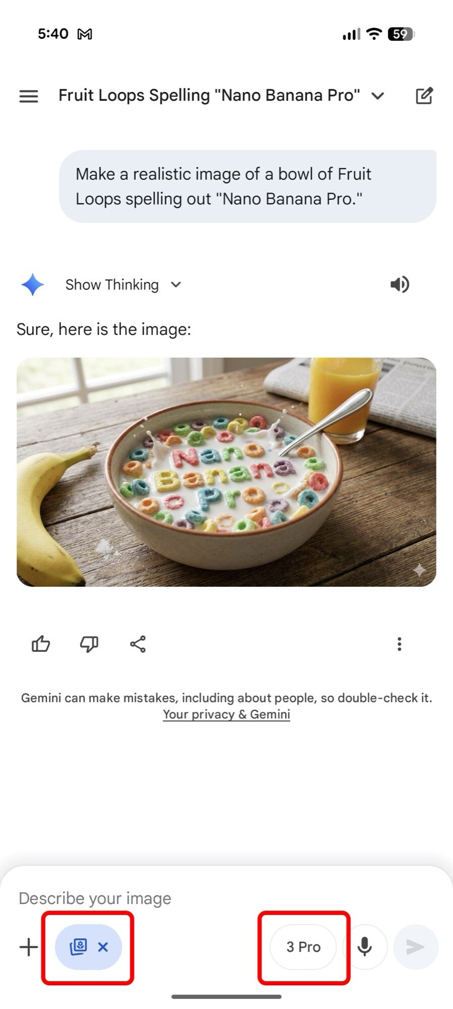 gemini nano banana pro como ativar o celular 3