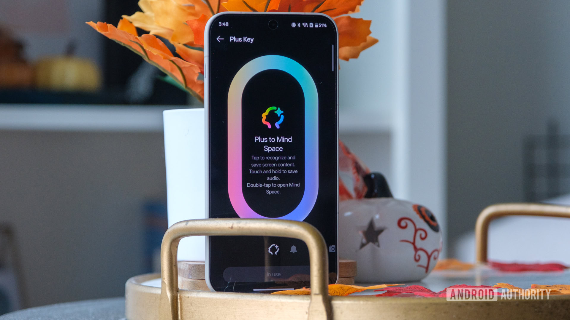 Interface principal do OnePlus Mind Space Plus