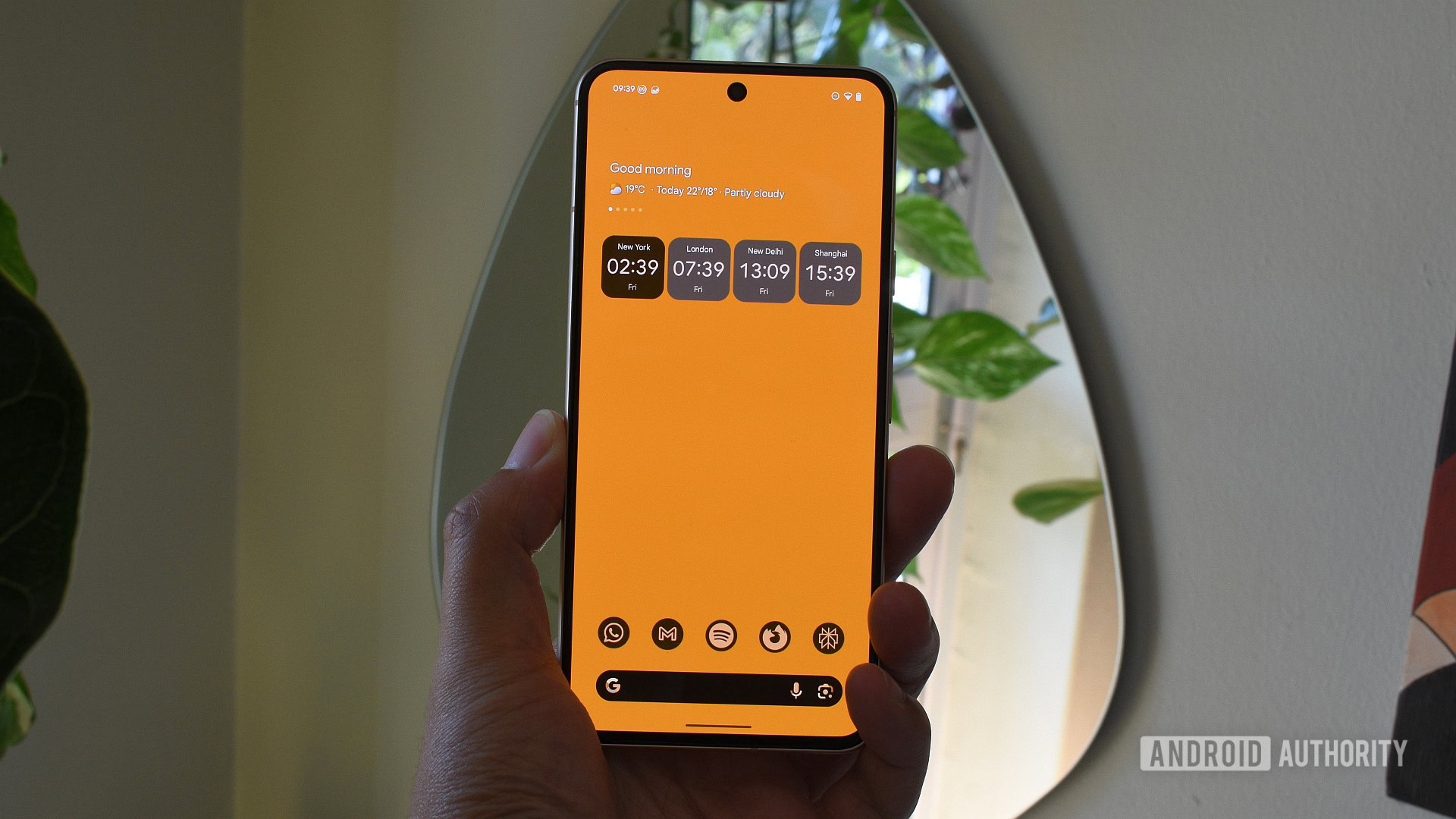 tela inicial do Google Pixel Launcher