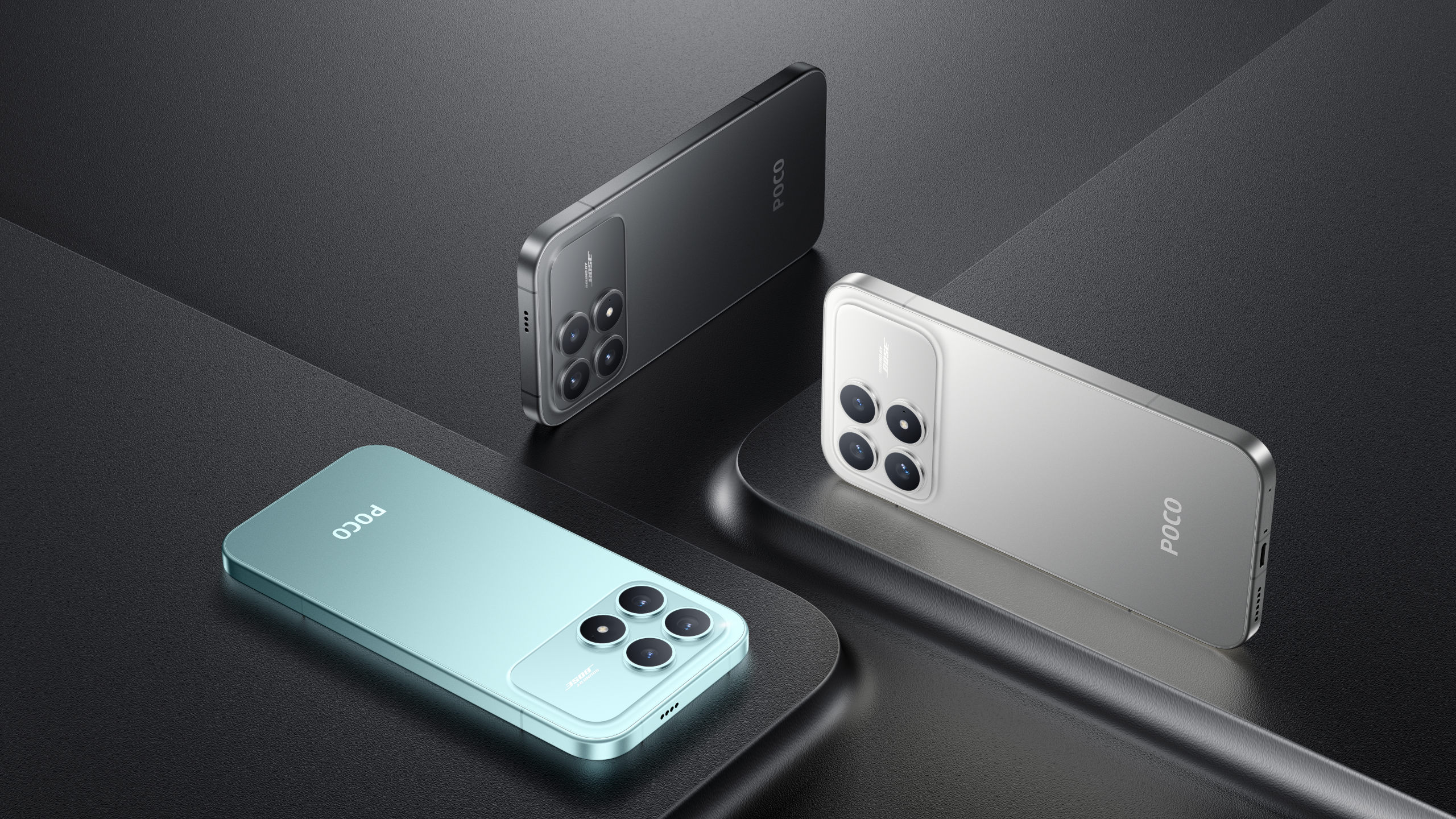 Variantes de cores oficiais do POCO F8 Pro Variantes de cores oficiais do POCO F8 Pro