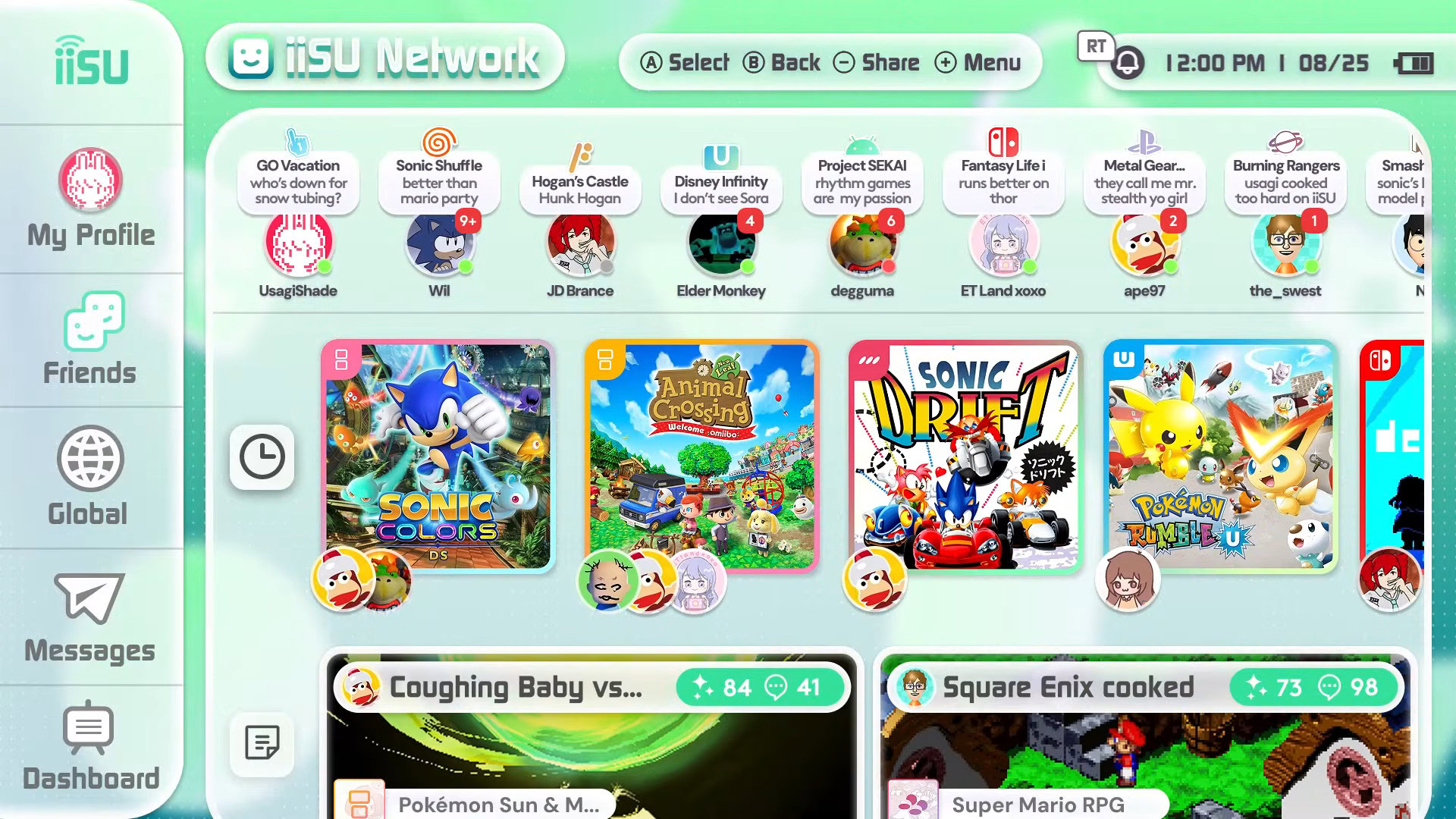 Recursos sociais do iiSU