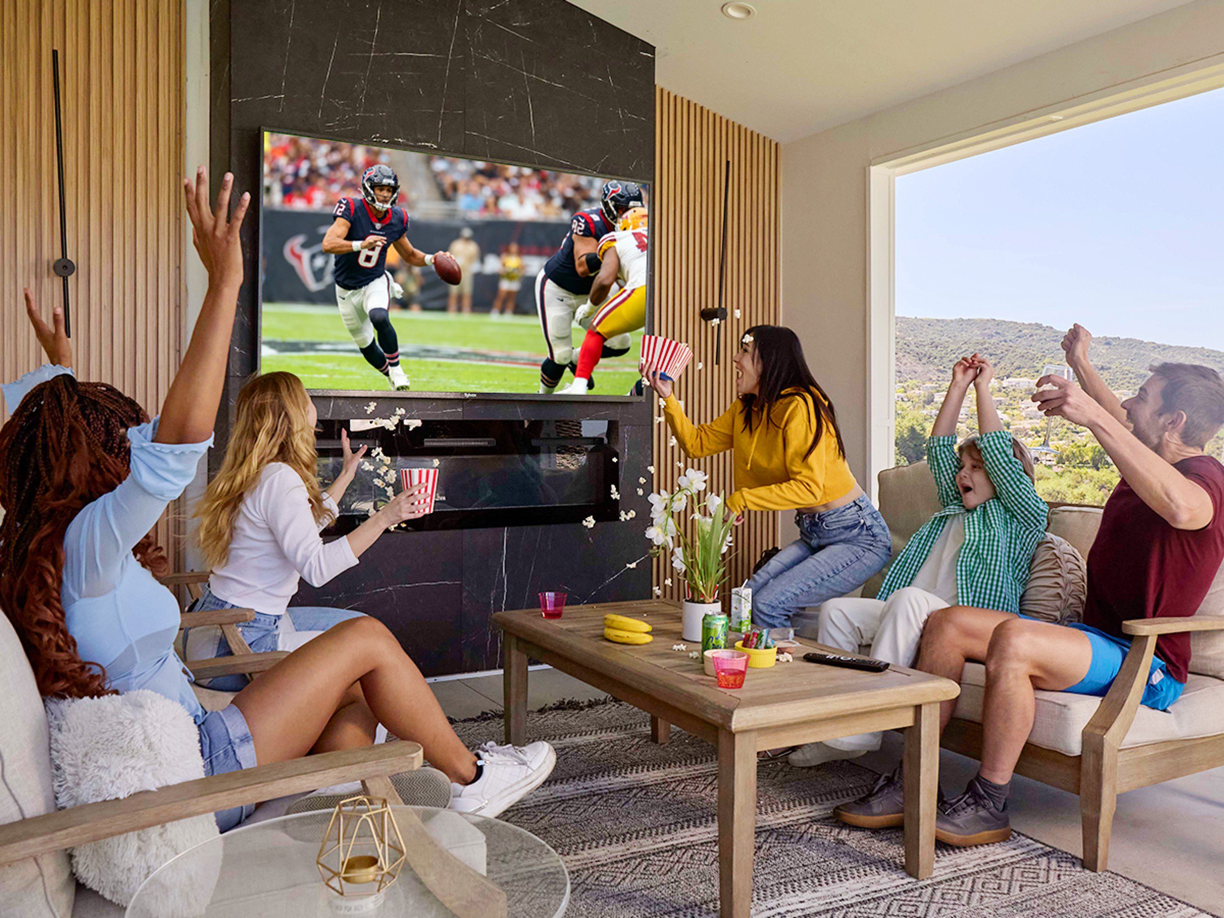 Sylvox Deck Pro 2.0 Imagem de imprensa de TV externa de 65 polegadas