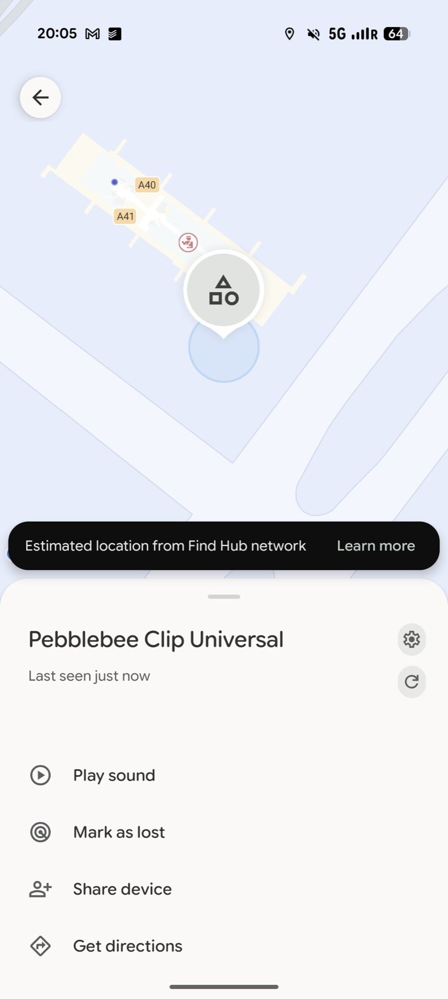 google find hub tracker bagagem esquecida clipe pebblebee universal 2