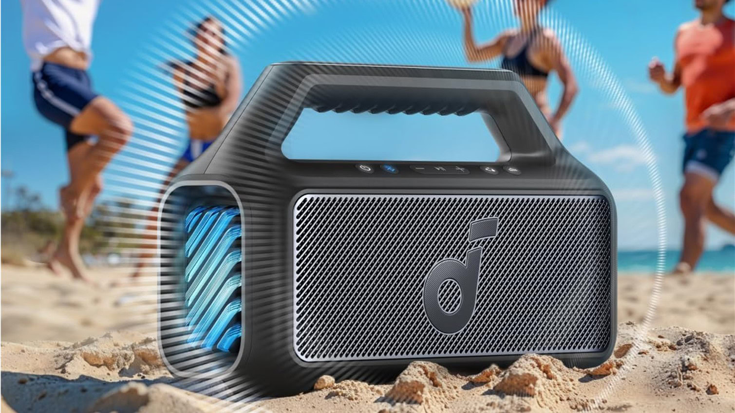 Imagem de imprensa do Anker Soundcore Boom 2