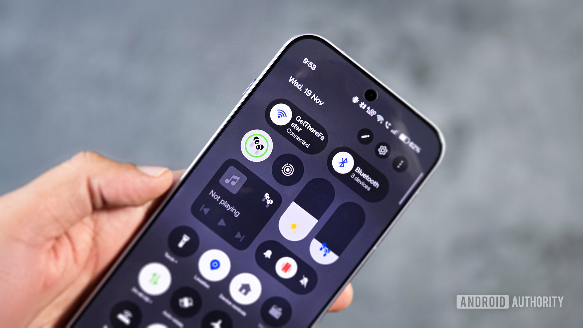 Configurações rápidas de dispositivos OxygenOS Configurações rápidas de dispositivos OxygenOS