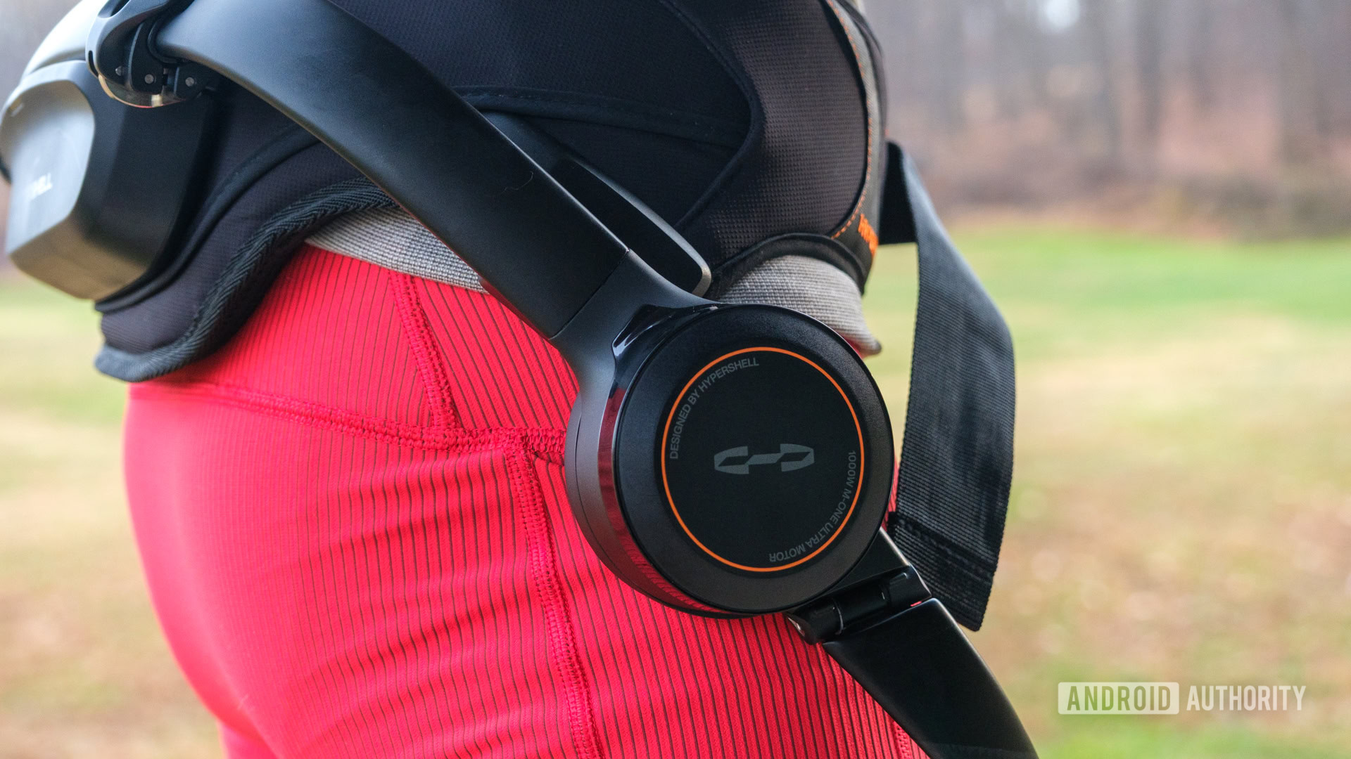 Vista lateral do Hypershell X Ultra Vista lateral do Hypershell X Ultra