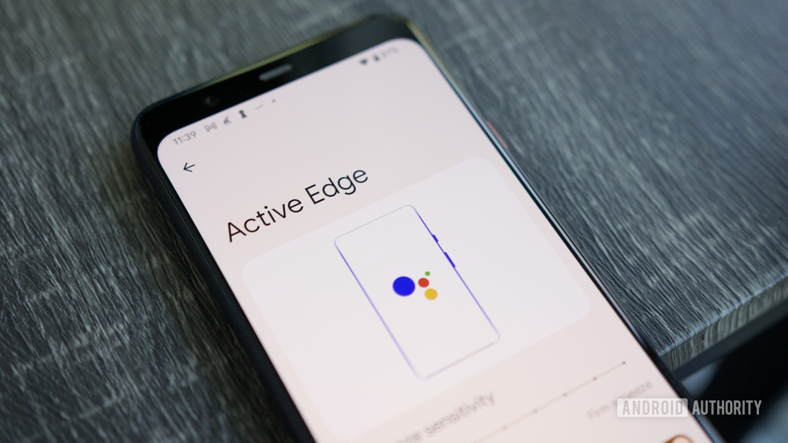 google pixel 4 configurações de borda ativa herói 2 Página de configurações do Active Edge no Pixel 4.