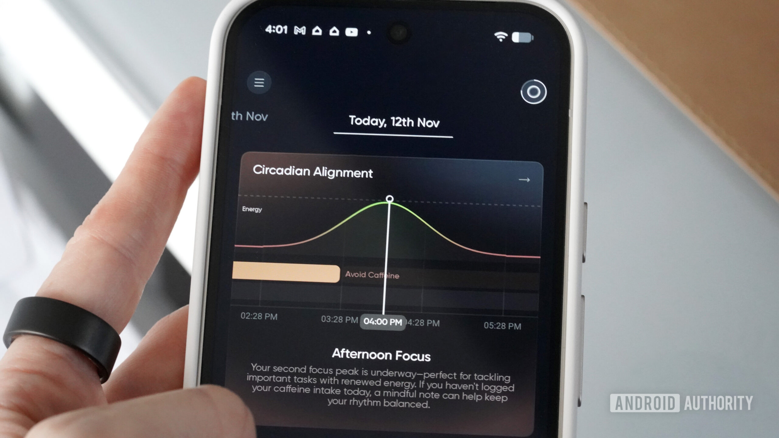 Luna Ring 2 Ritmo Circadiano