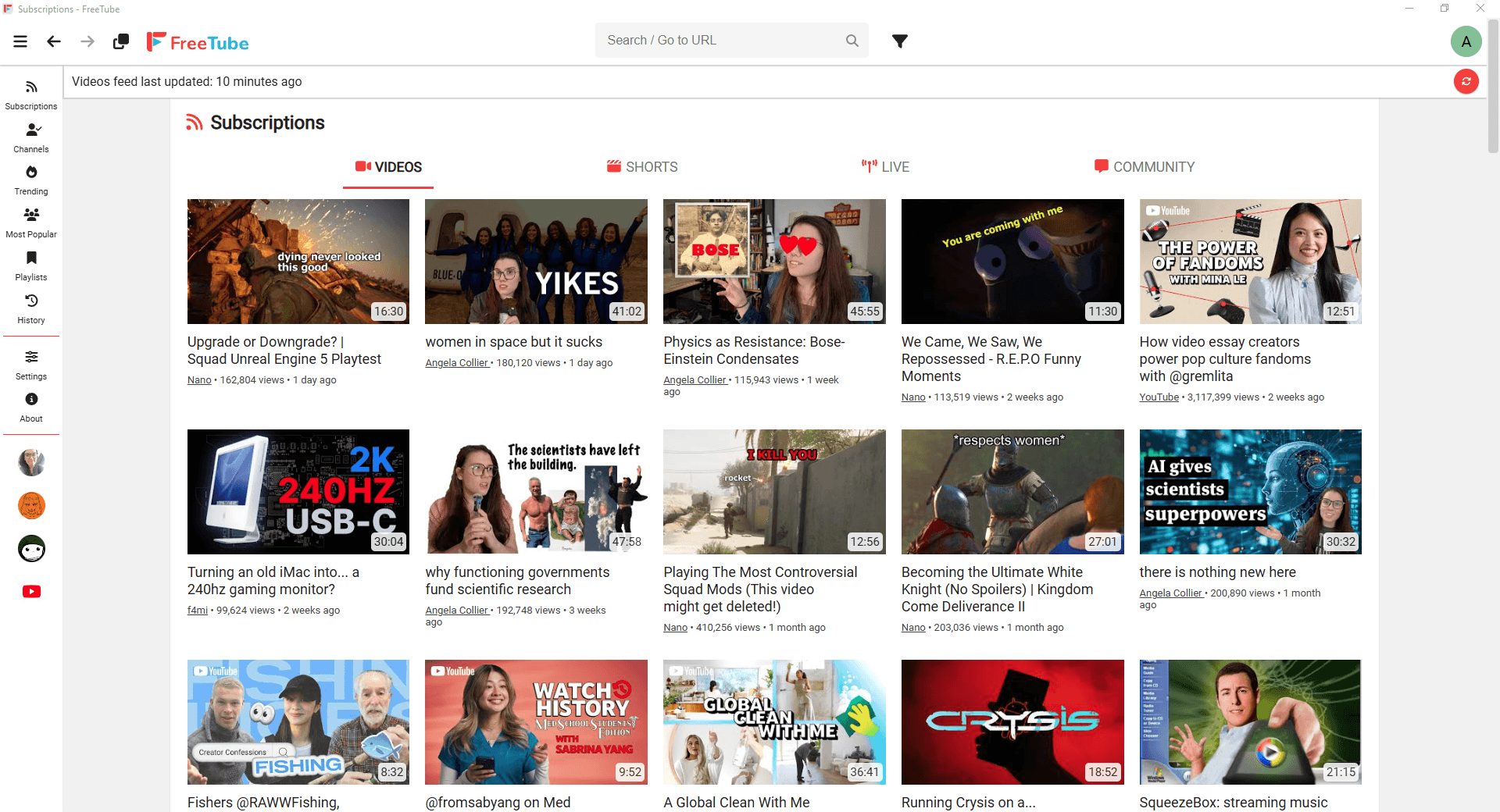 freetube windows macos linux youtube aplicativo 1 freetube windows macos linux youtube aplicativo 1