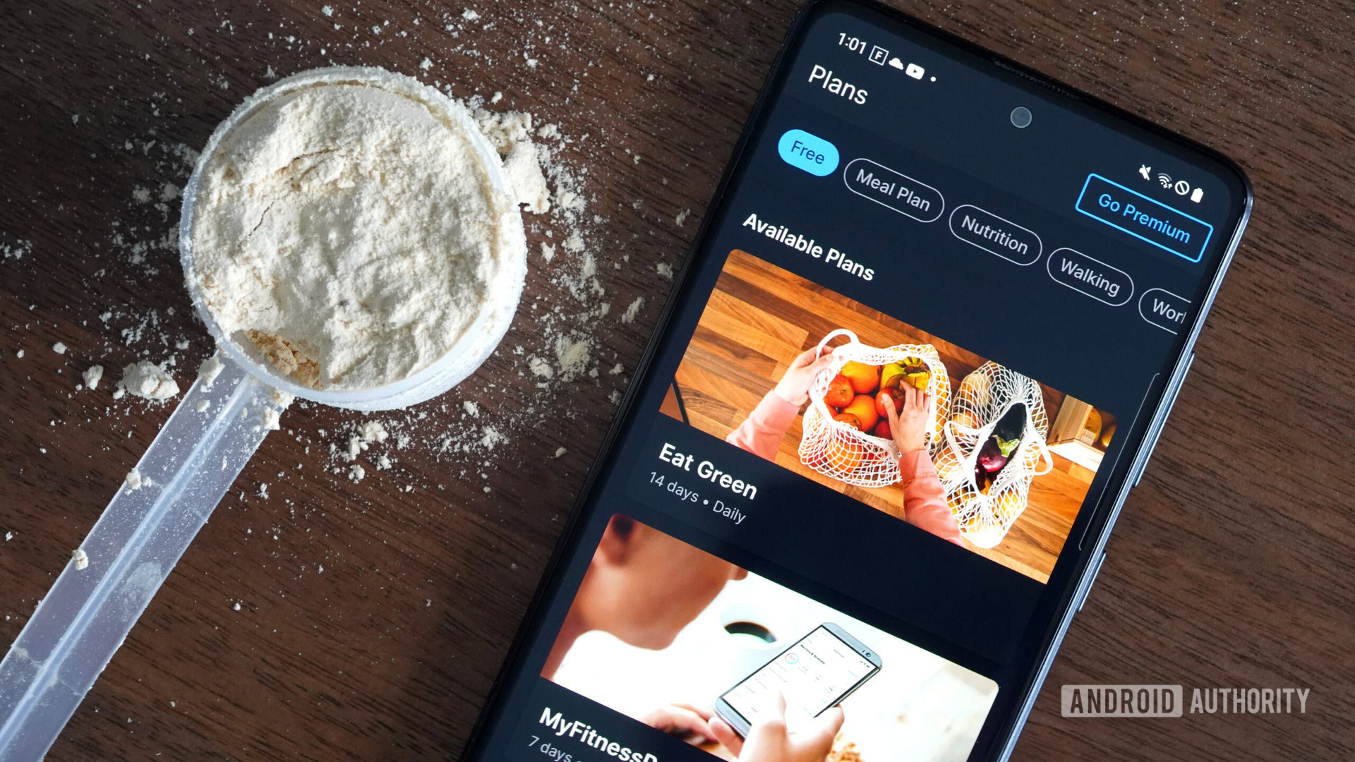 Planos de aplicativos MyFitnessPal O aplicativo de rastreamento de calorias oferece planos dedicados para gerenciamento de dieta e exercícios.