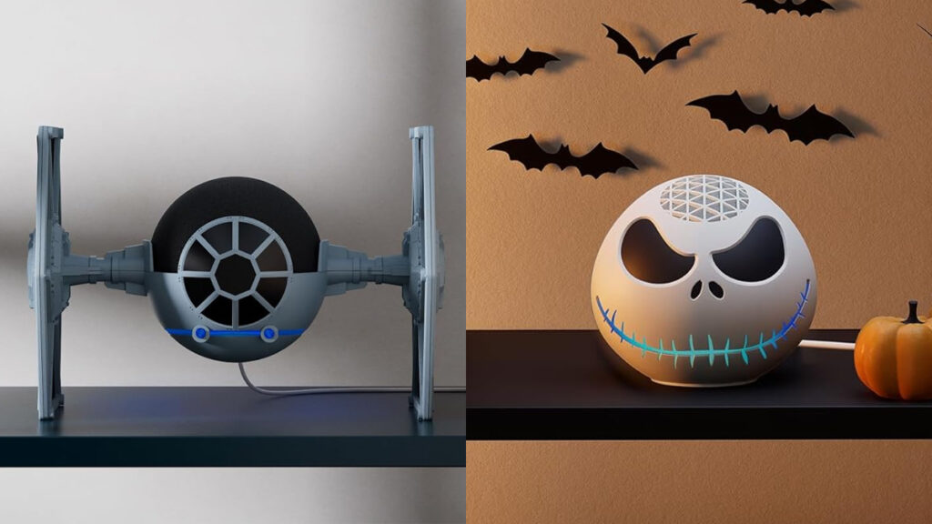 Confira as ofertas de Star Wars e Jack Skellington Echo Dot!