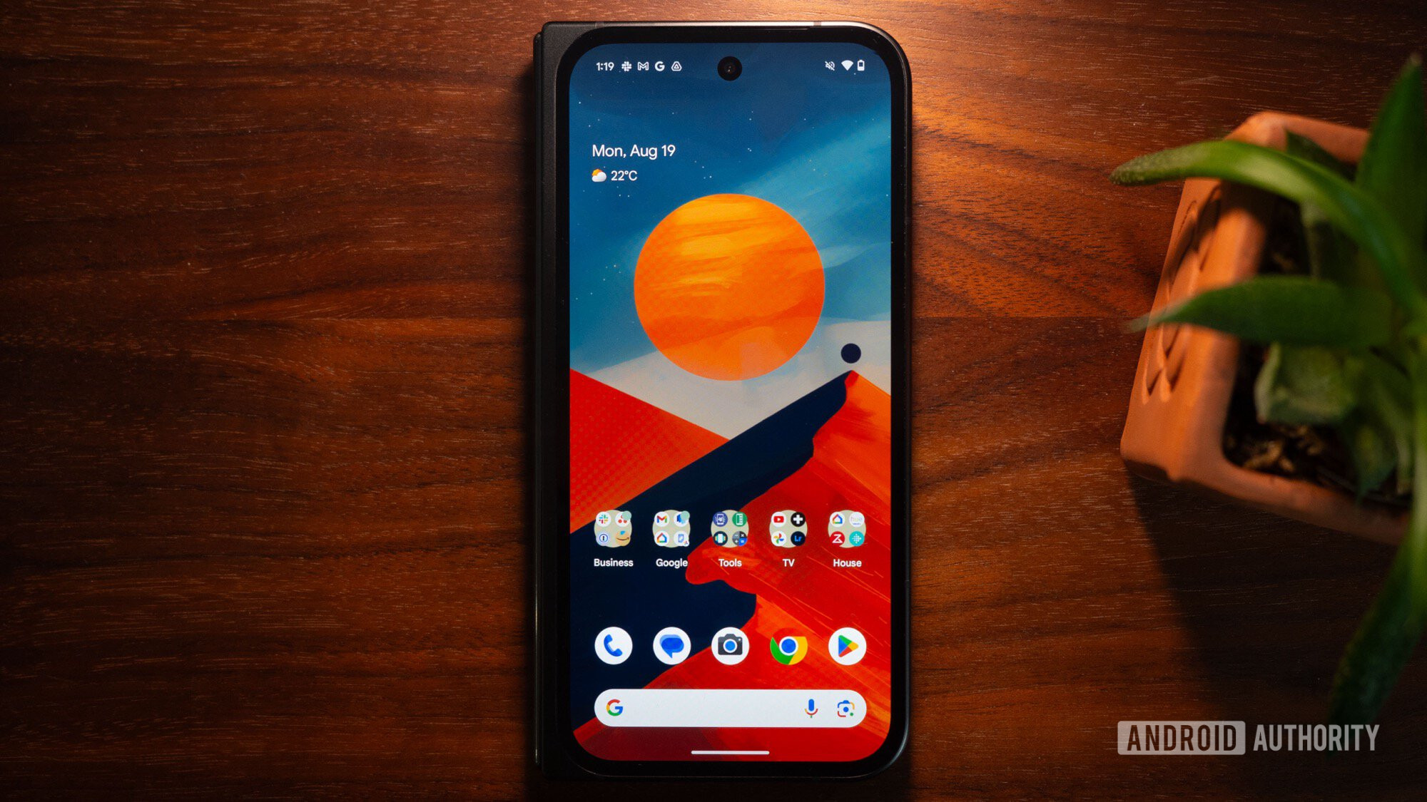 Google Pixel 9 Pro Fold Display Frontal