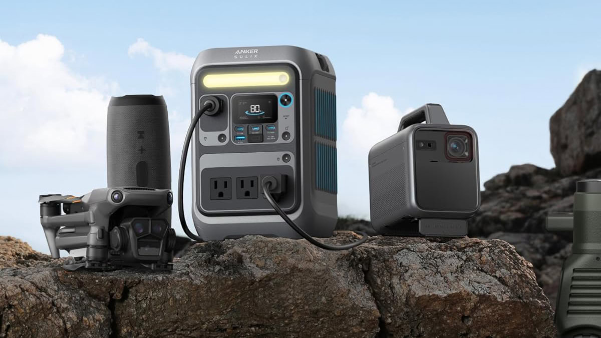 Estação de energia portátil Anker SOLIX C300 Estação de energia portátil Anker SOLIX C300