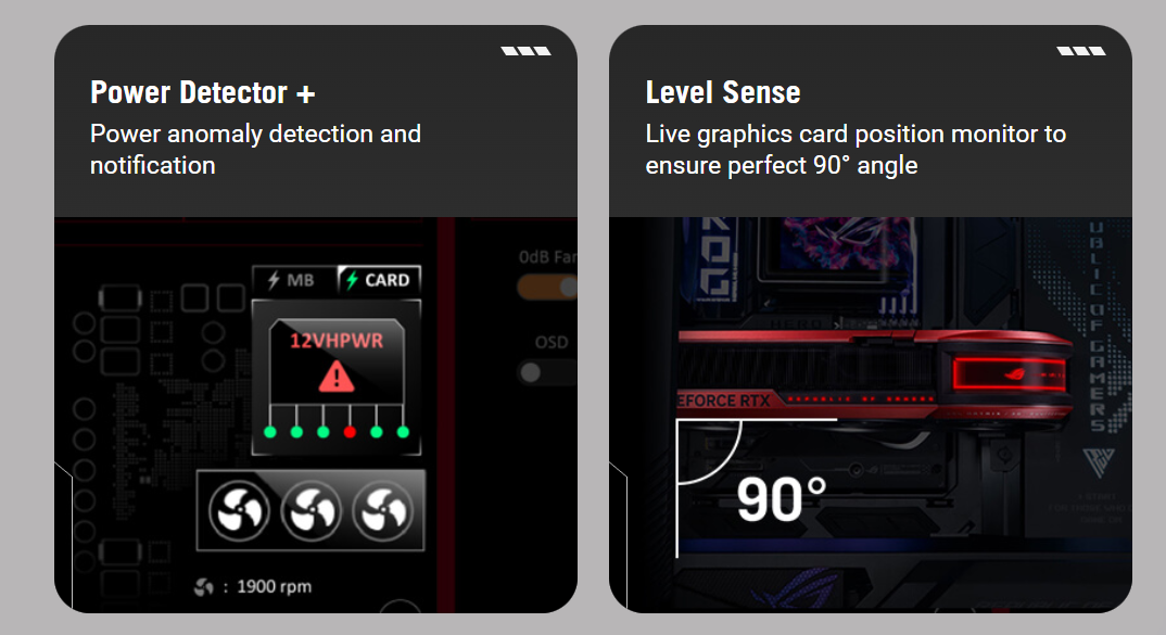 Imagem promocional do Asus Level Sense