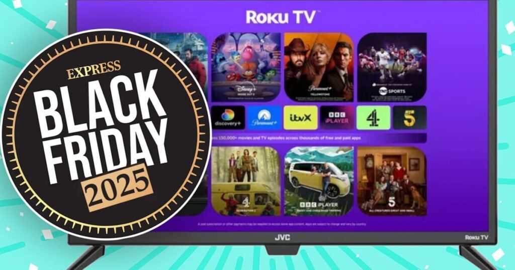 Esta TV muito inteligente cai para apenas £ 89,97 enquanto Currys aumenta sua promoção na Black Friday