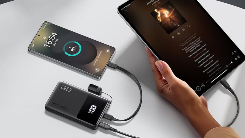 Este carregador portátil ultrafino de 10.000 mAh custa agora apenas US $ 21