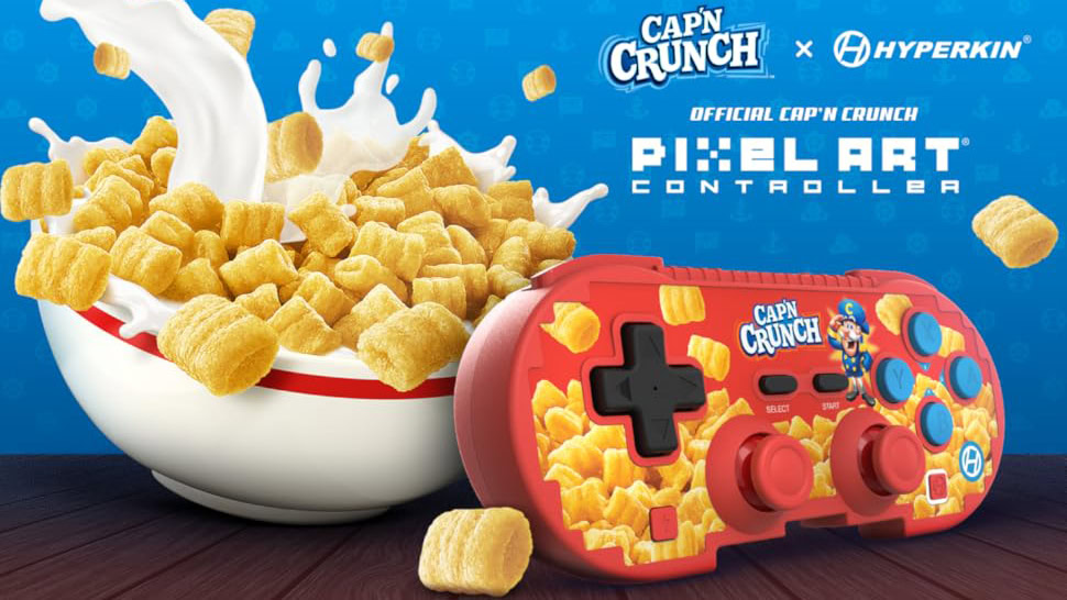 Controlador Bluetooth sem fio Hyperkin Cap'n Crunch Controlador Bluetooth sem fio Hyperkin Cap'n Crunch