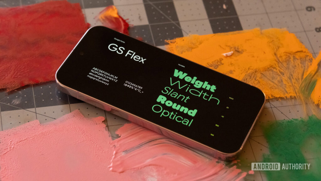 Fonte Google Sans Flex agora disponível para download gratuito