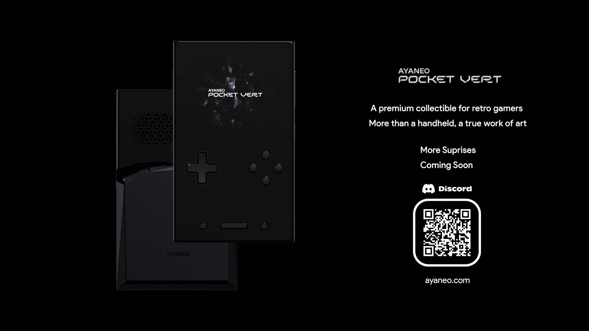 AYANEO Pocket VERT revela AYANEO Pocket VERT revela