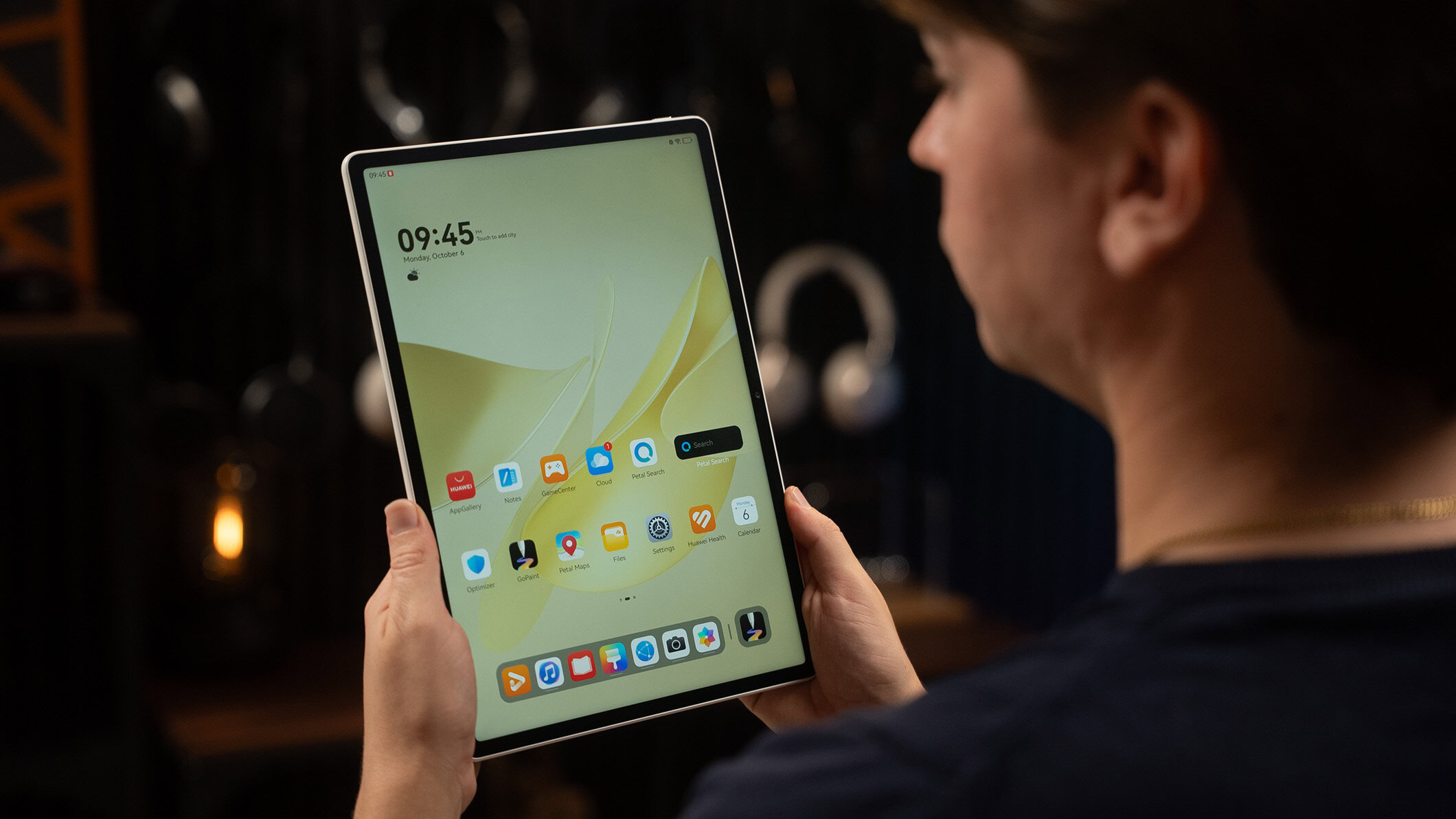 Página inicial do tablet Huawei MatePad 12 X Página inicial do tablet Huawei MatePad 12 X