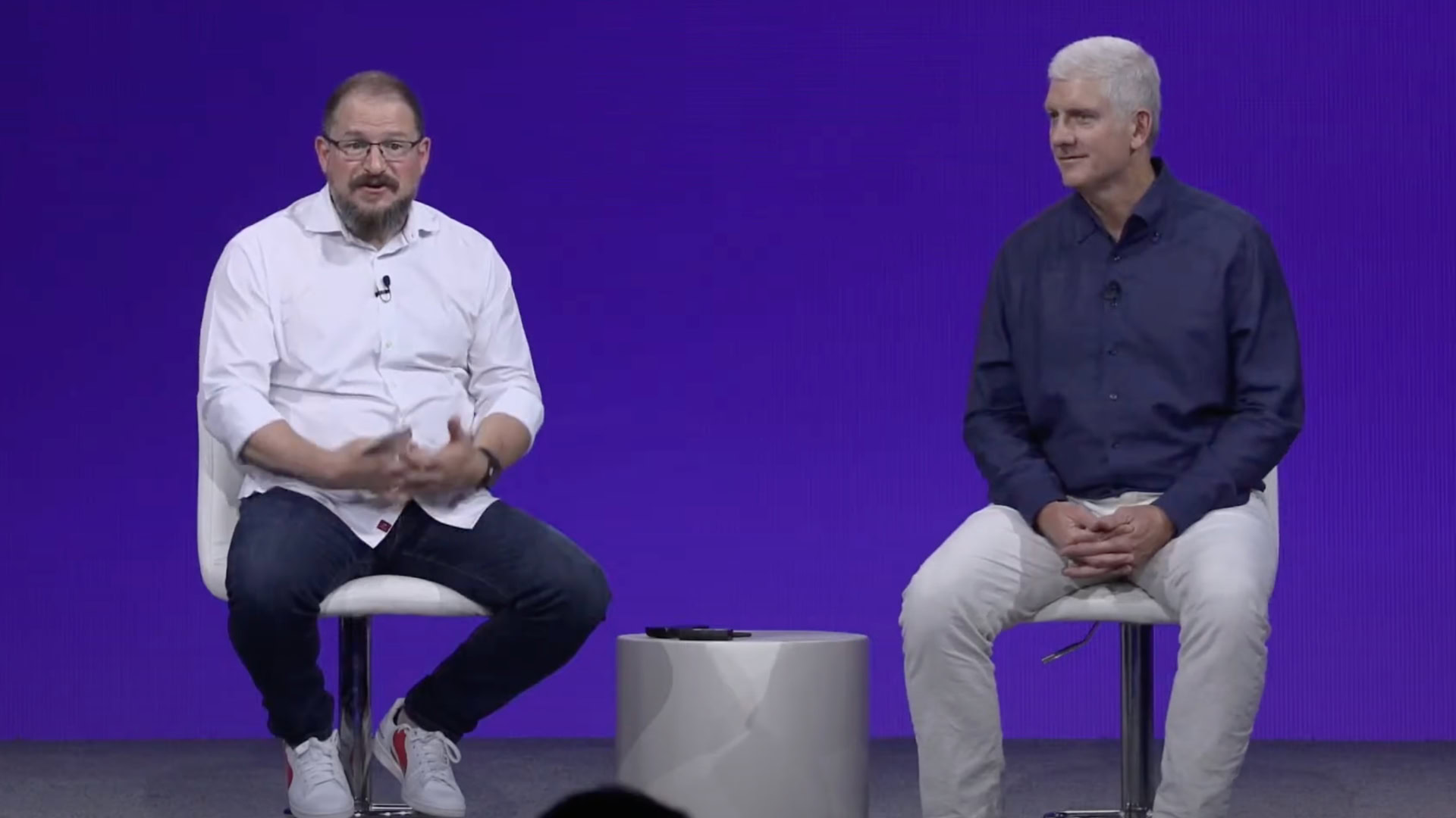 Cristiano Amon Rick Osterloh Snapdragon Summit 2025 Cristiano Amon Rick Osterloh Snapdragon Summit 2025