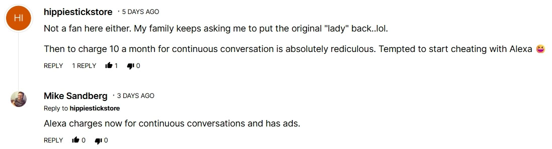 Comentários do leitor do Android Authority sobre o Gemini no Google Home Comentários do leitor do Android Authority sobre o Gemini no Google Home