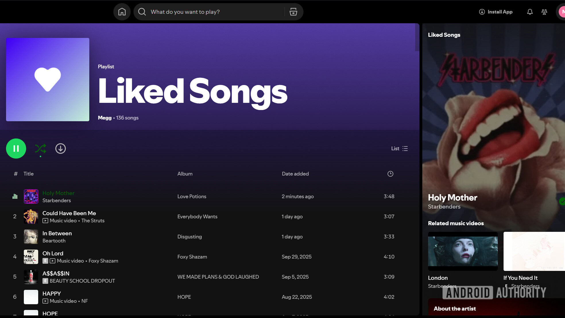 gostei de músicas no spotify gostei de músicas no spotify