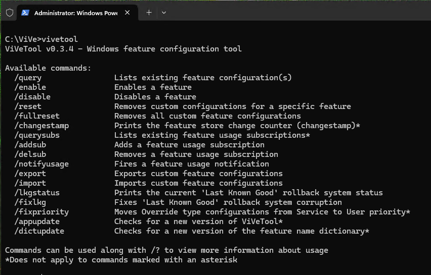 Com a ferramenta ViVe você pode ativar e desativar funções existentes, mas ocultas, do Windows.