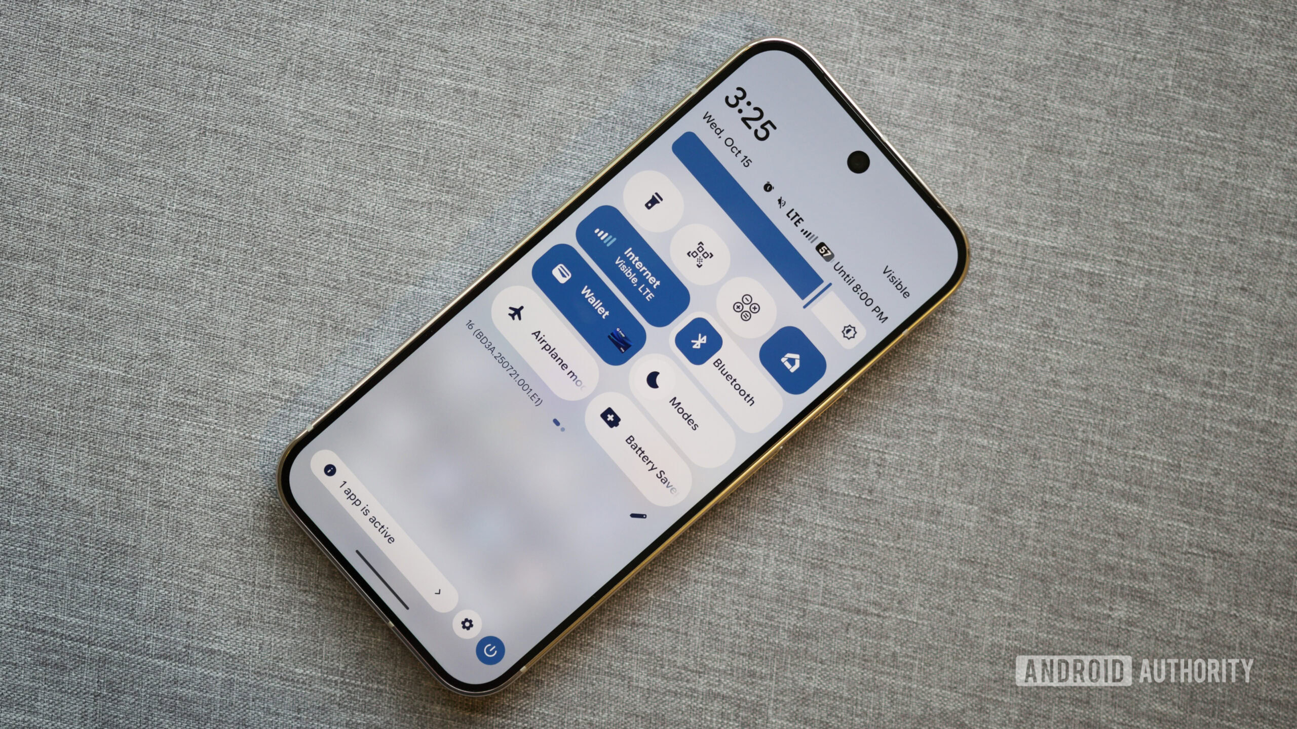pixel 10 pro configurações rápidas material 3 expressivo Configurações rápidas no Pixel 10 Pro.