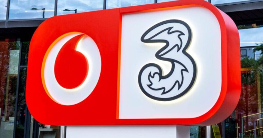 Vodafone e Three oferecem atualização gratuita de rede móvel a milhões de clientes