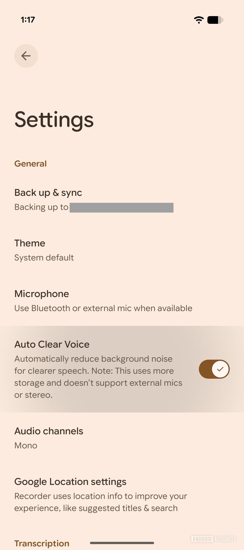 Google Recorder Clear Voice renomeado para Auto Clear Voice (3)